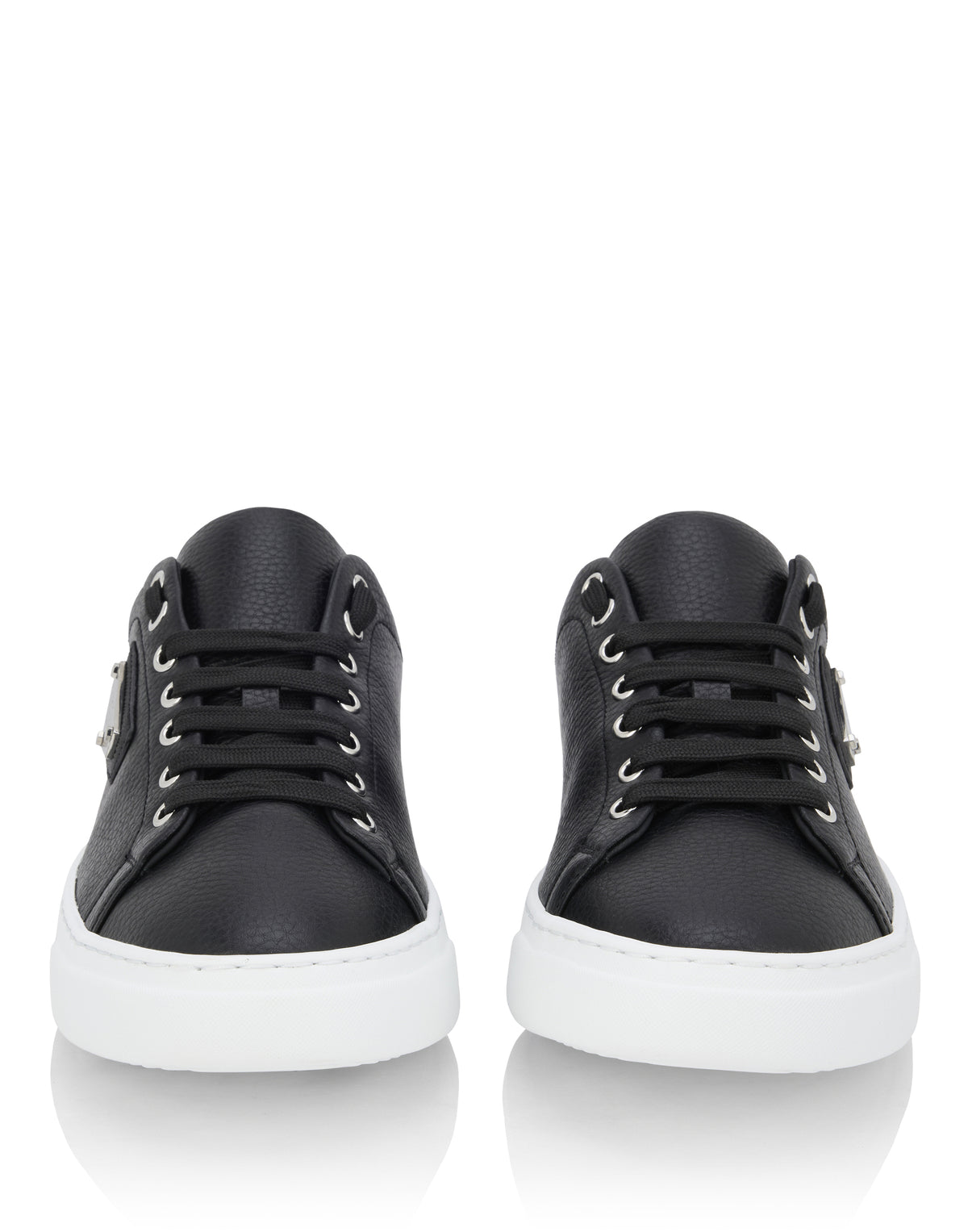 Leather Lo-Top Sneakers Iconic Plein