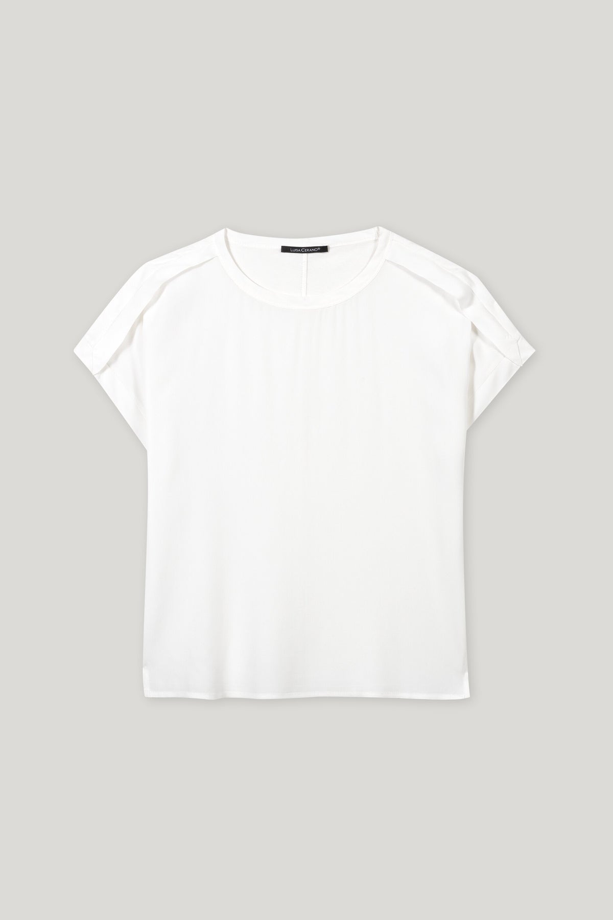 Shirt aus Seiden-Mix