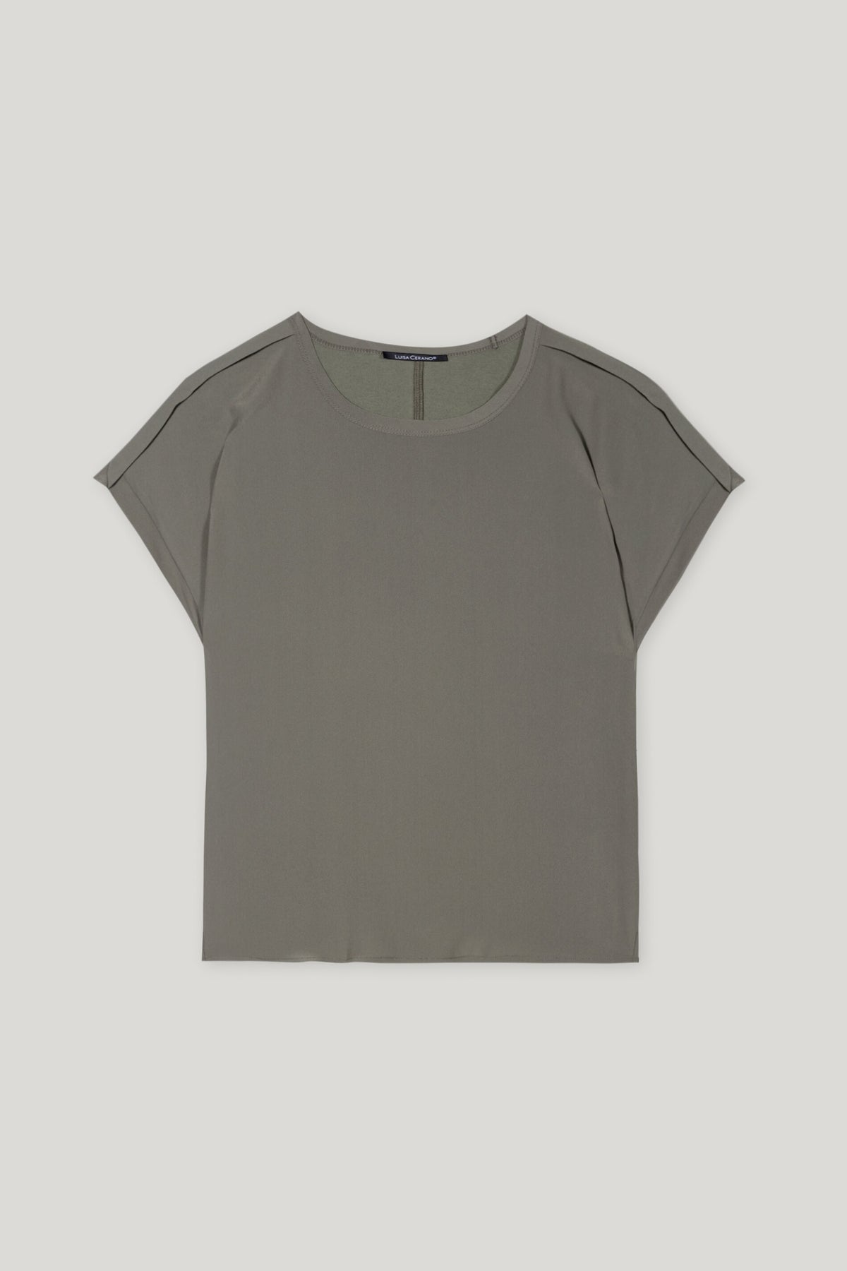 Shirt aus Seiden-Mix