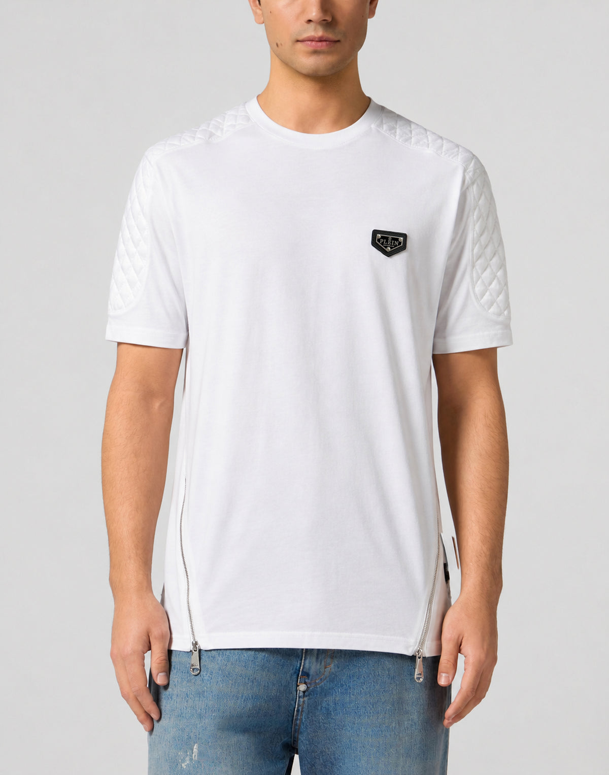 Jersey T-Shirt Padded Sleeves