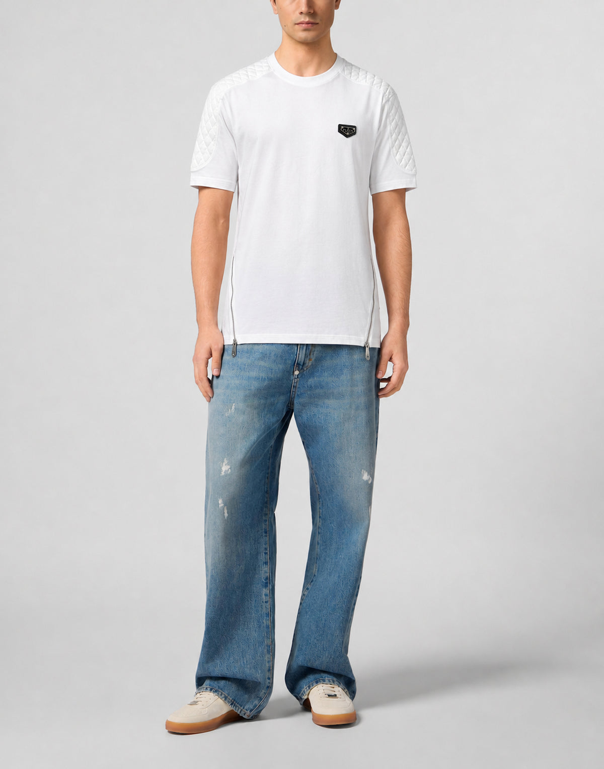 Jersey T-Shirt Padded Sleeves