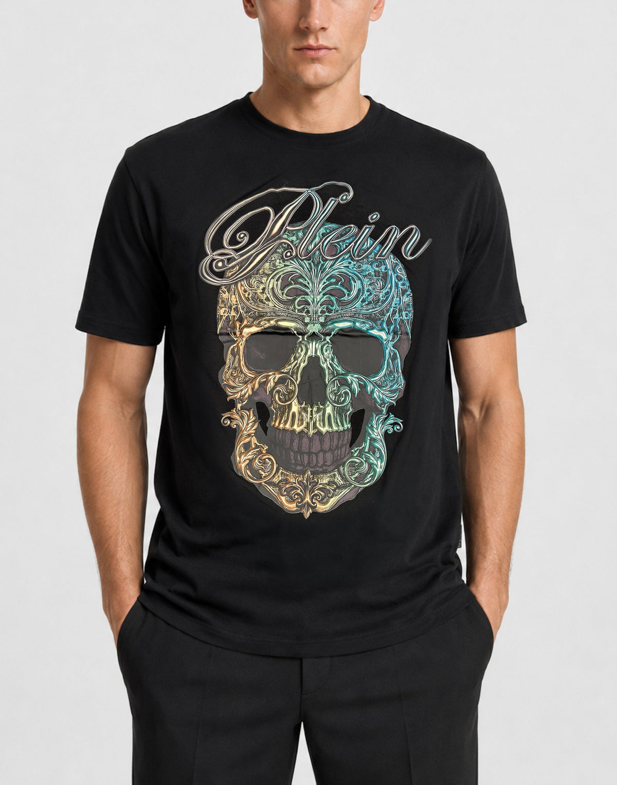 T-Shirt Round Neck Ss SKULL