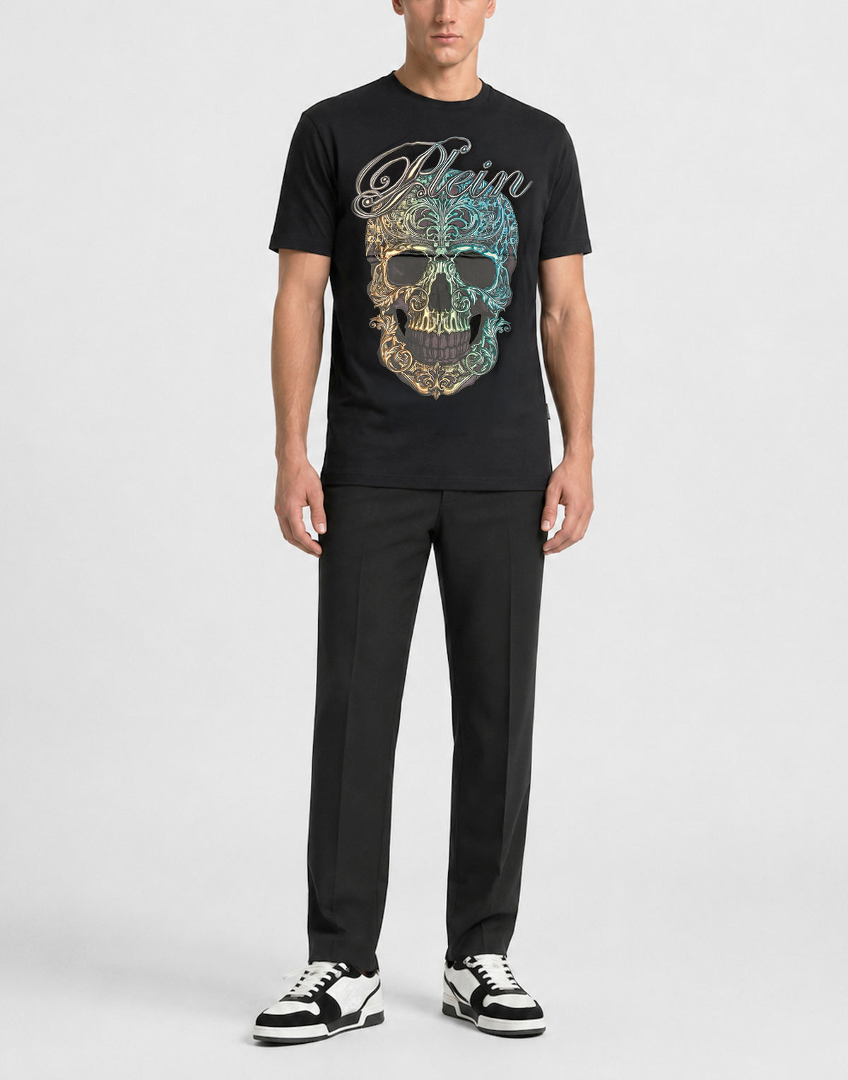 T-Shirt Round Neck Ss SKULL