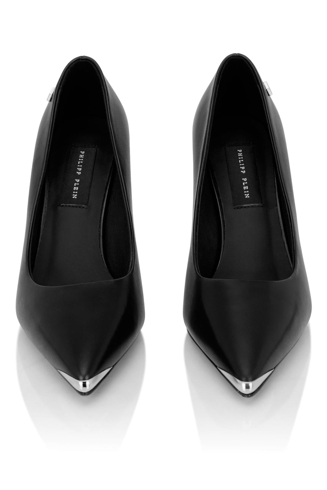 Philipp Plein Nappa Decollete Hi-Heels Pump H110 Hexagon, Pumps