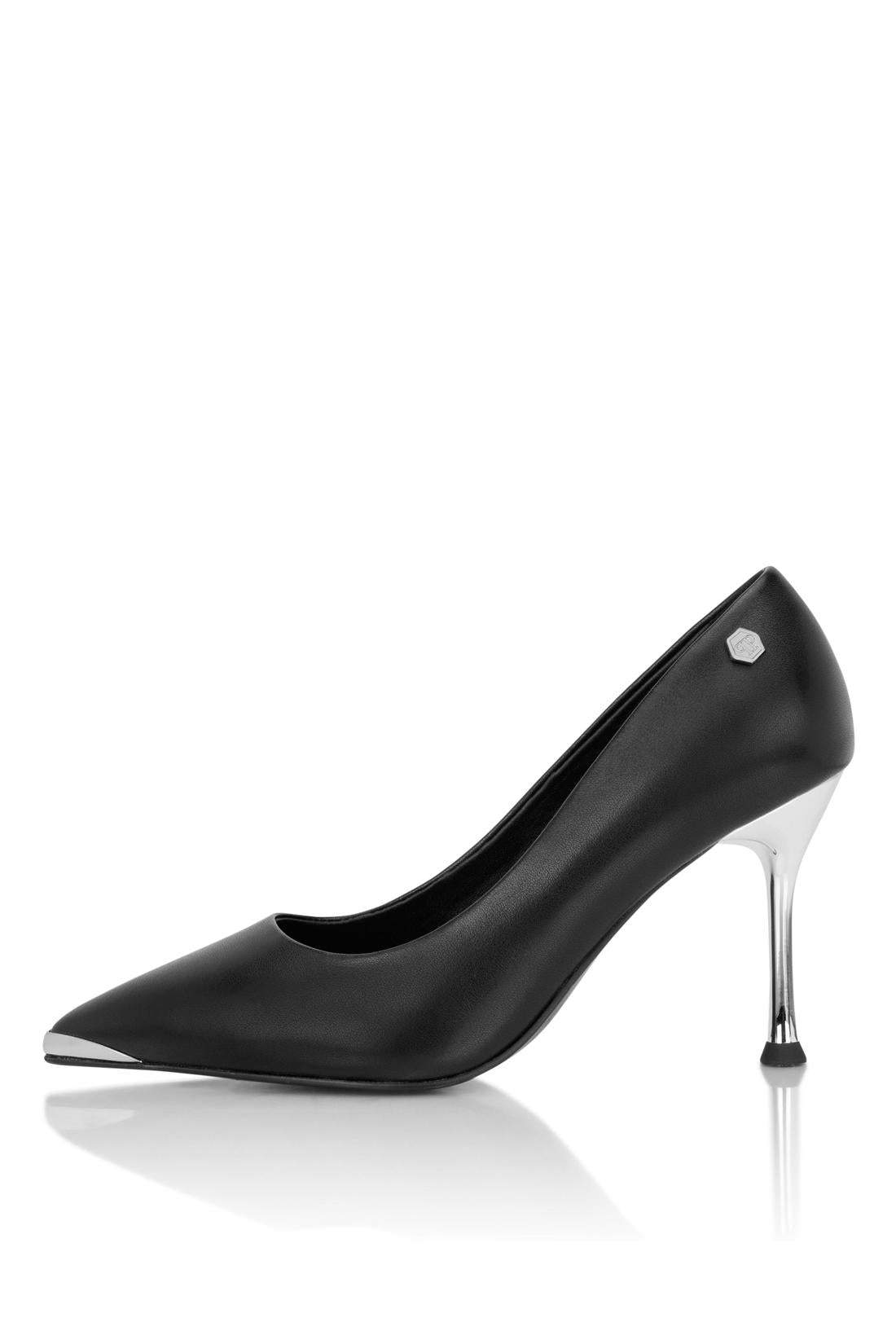 Philipp Plein Nappa Decollete Hi-Heels Pump H110 Hexagon, Pumps