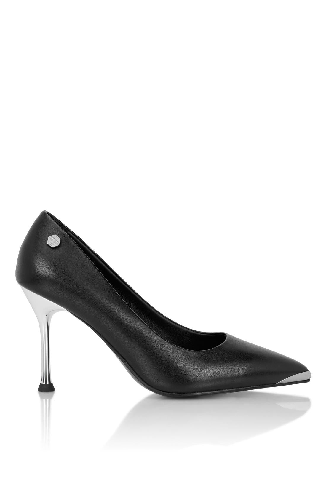 Philipp Plein Nappa Decollete Hi-Heels Pump H110 Hexagon, Pumps