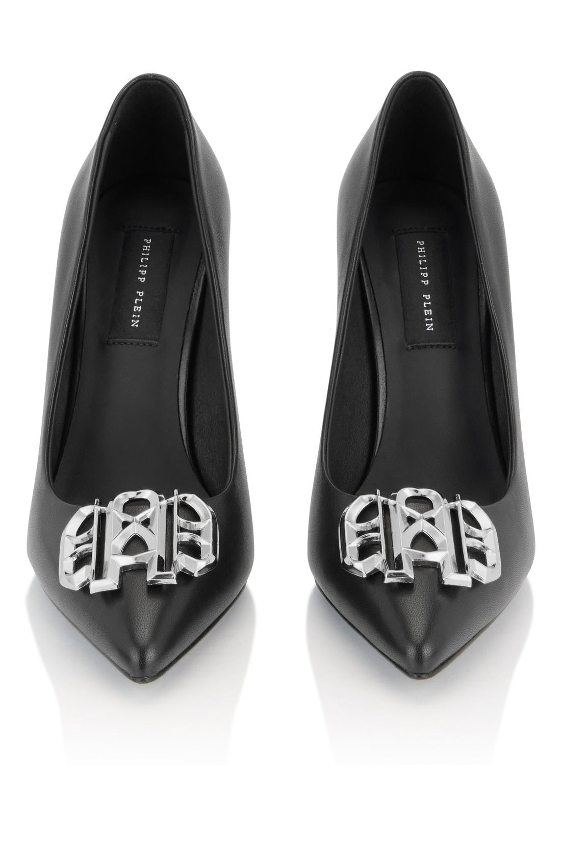Philipp Plein Nappa High Heels Pump H120 Gothic Plein, Pumps