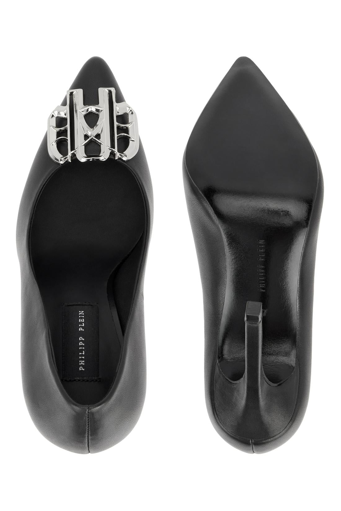 Philipp Plein Nappa High Heels Pump H120 Gothic Plein, Pumps
