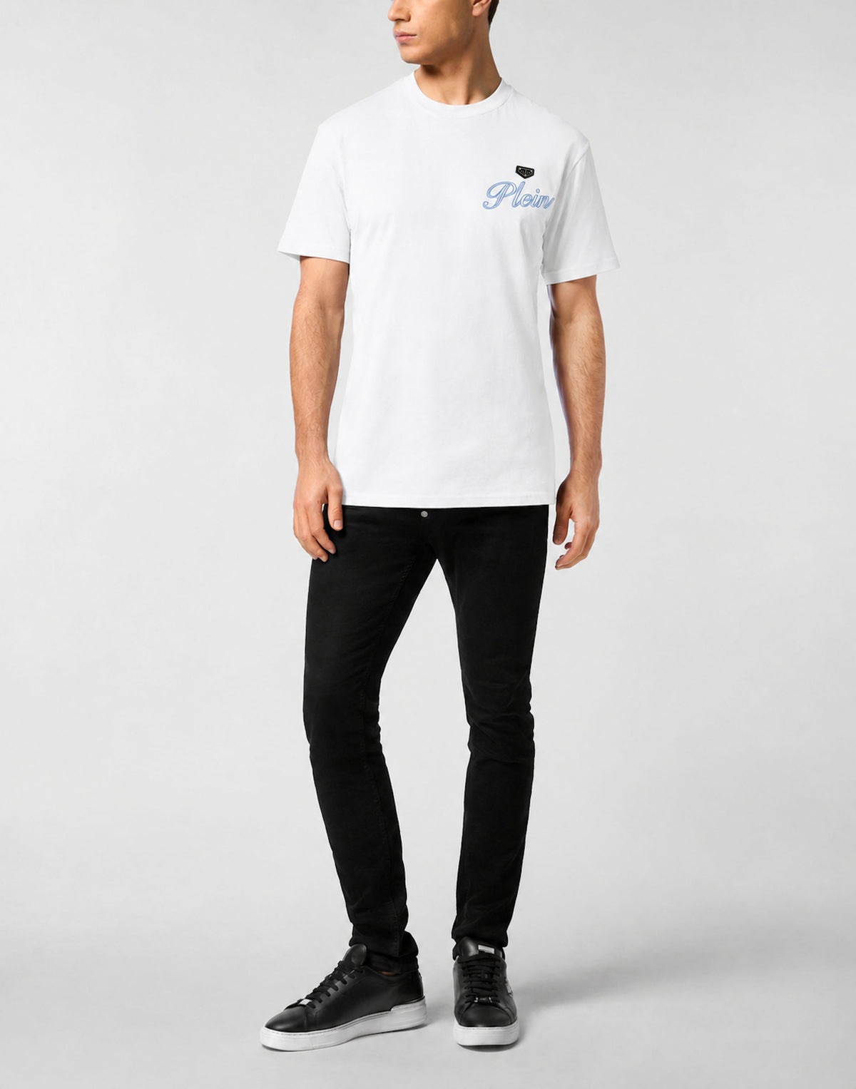 Jersey T-Shirt Roundneck Plein