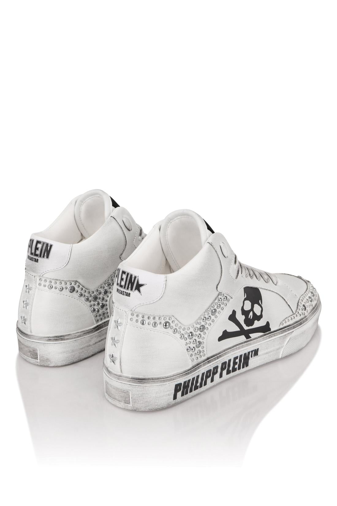 Philipp Plein Hi-Top Sneakers Retrokickz Mix Studs, Schuhe