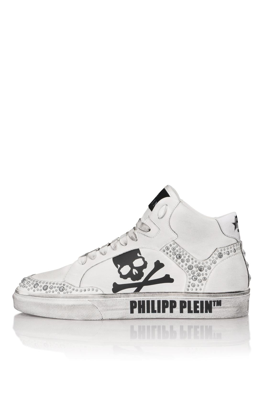 Philipp Plein Hi-Top Sneakers Retrokickz Mix Studs, Schuhe