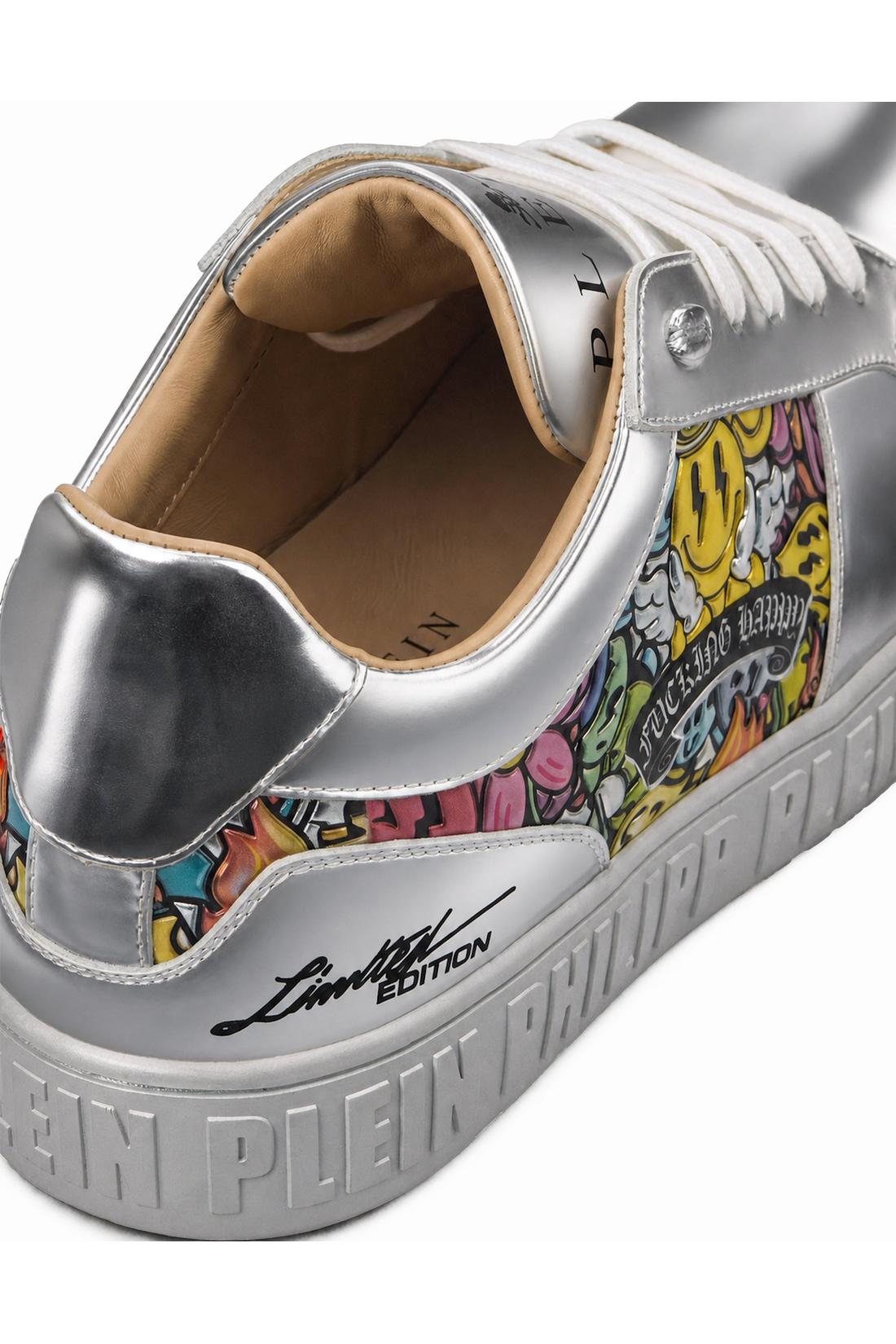 Philipp Plein Lo-Top Sneakers Smile All Over, Schuhe