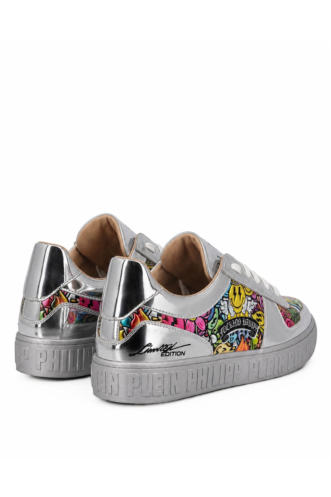 Philipp Plein Lo-Top Sneakers Smile All Over, Schuhe