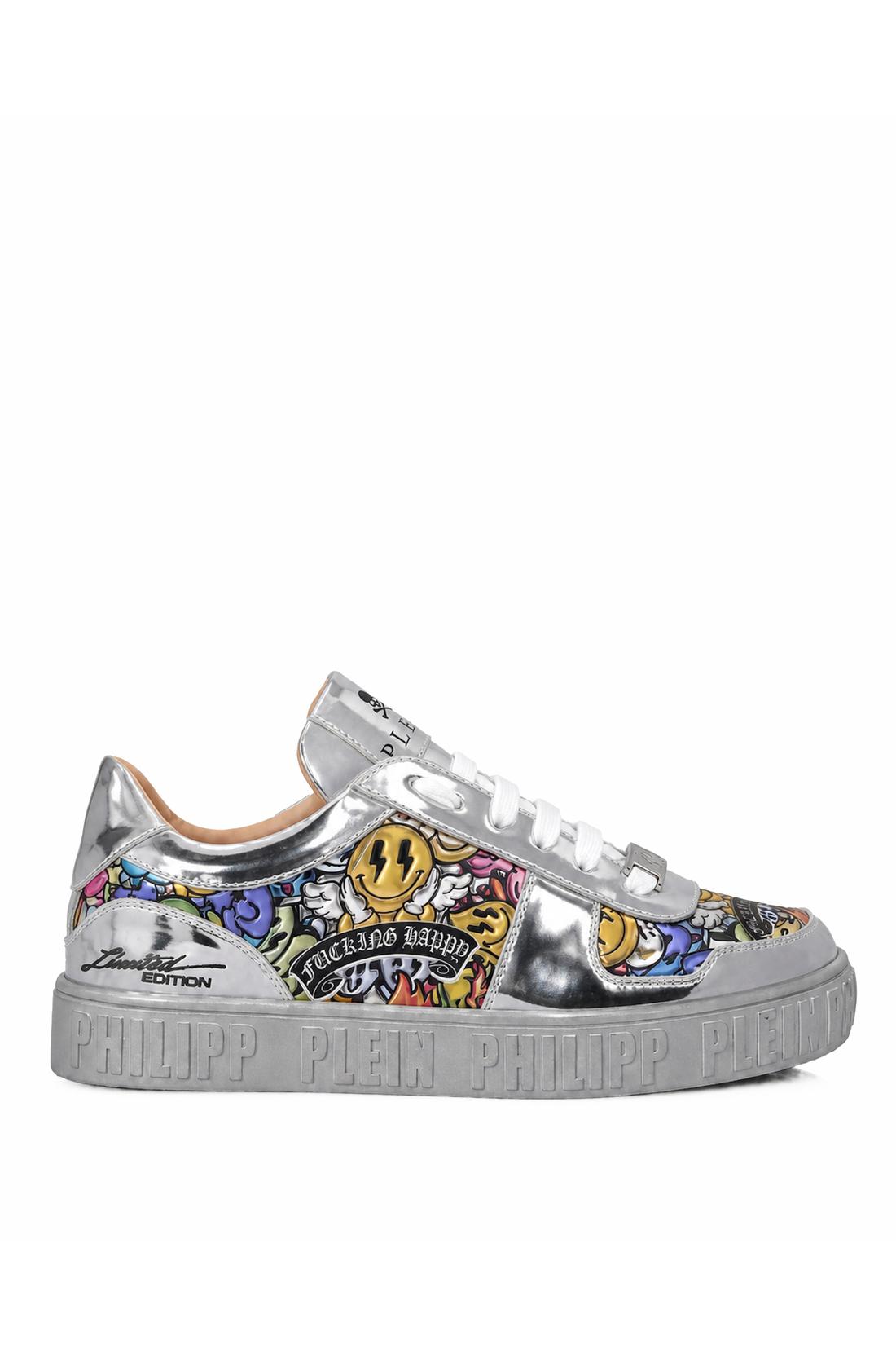 Philipp Plein Lo-Top Sneakers Smile All Over, Schuhe