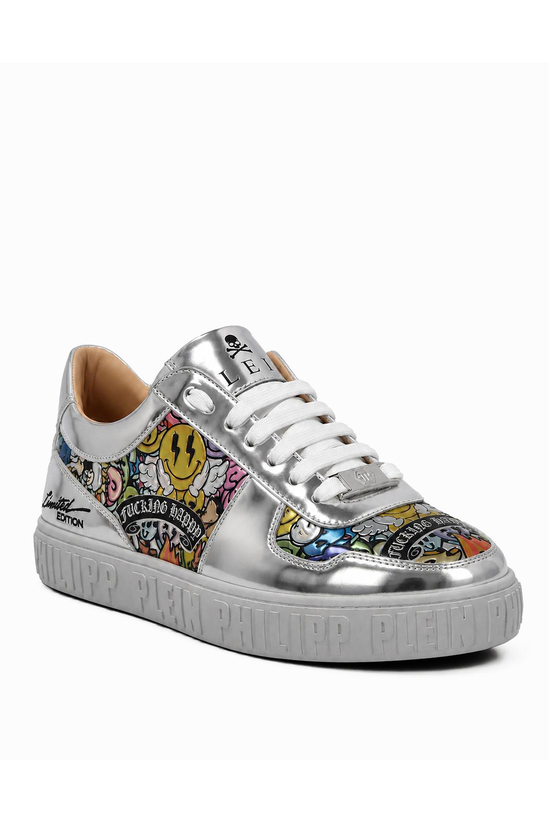 Philipp Plein Lo-Top Sneakers Smile All Over, Schuhe