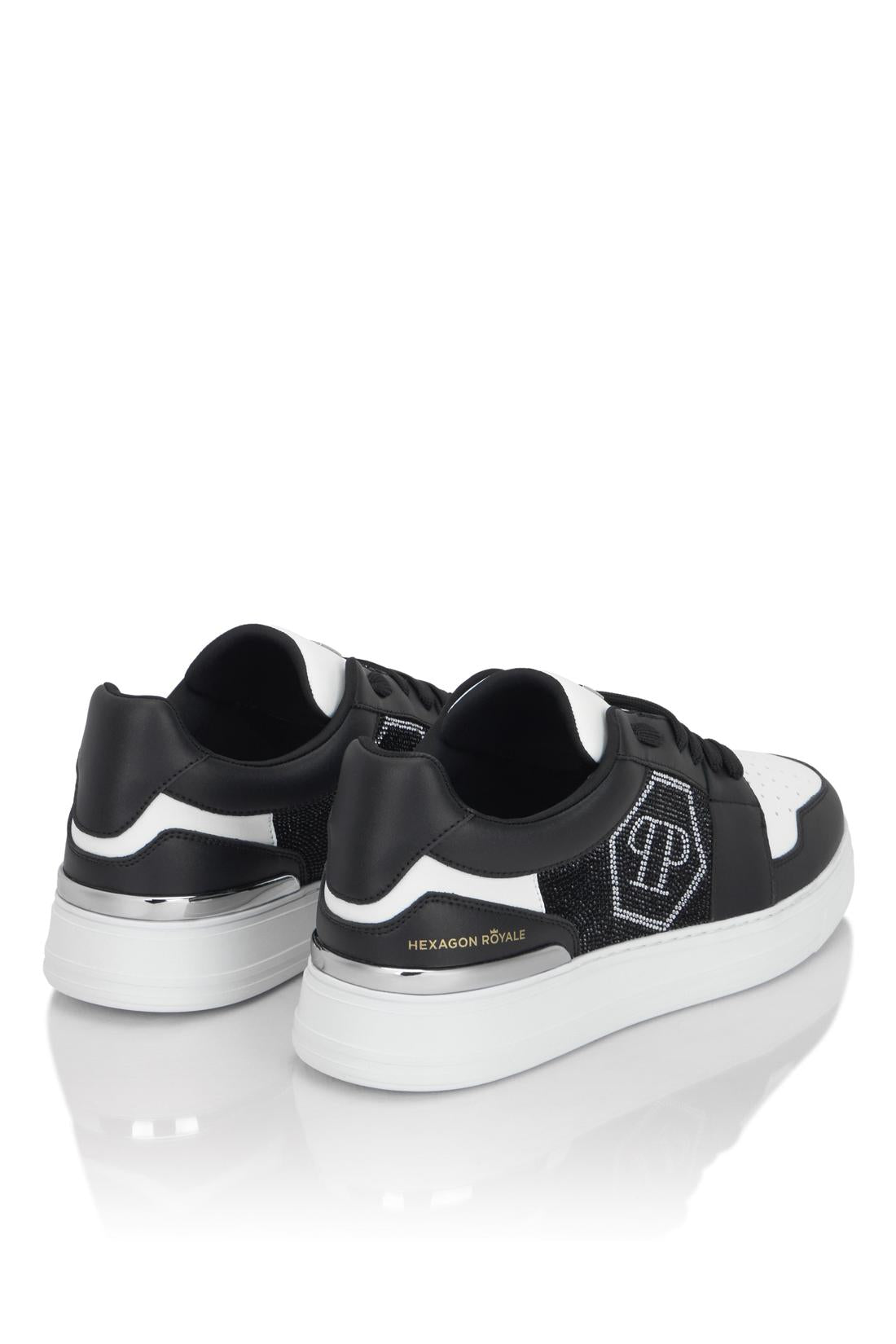 Philipp Plein Lo-Top Sneakers Crystal Hexagon, Schuhe
