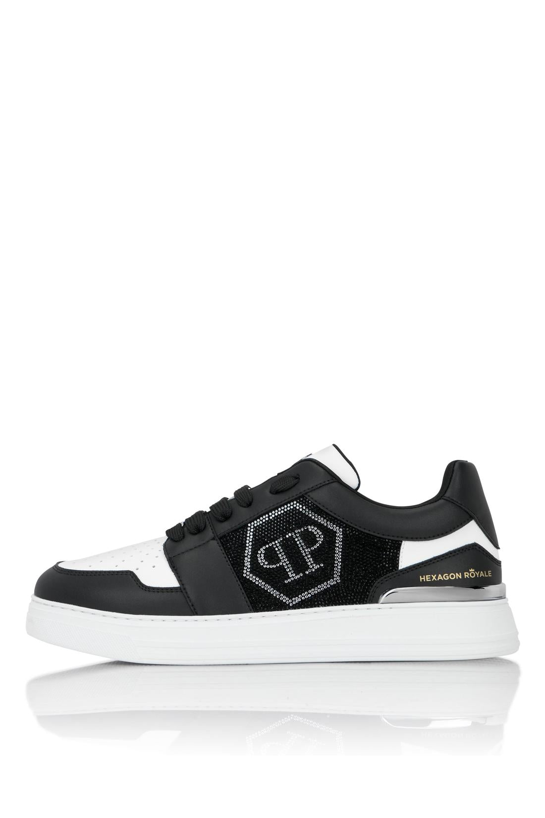 Philipp Plein Lo-Top Sneakers Crystal Hexagon, Schuhe