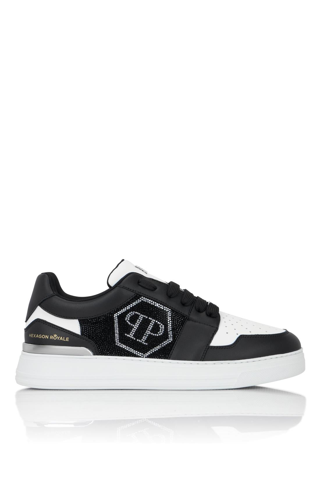 Philipp Plein Lo-Top Sneakers Crystal Hexagon, Schuhe