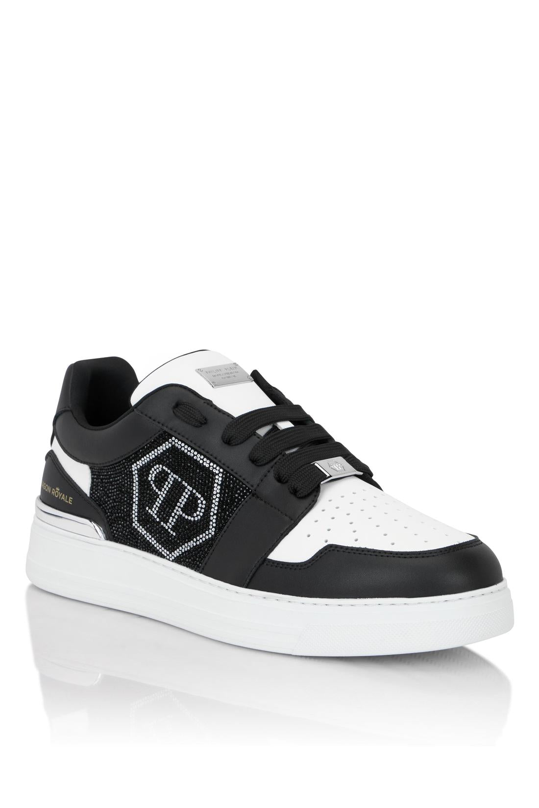 Philipp Plein Lo-Top Sneakers Crystal Hexagon, Schuhe