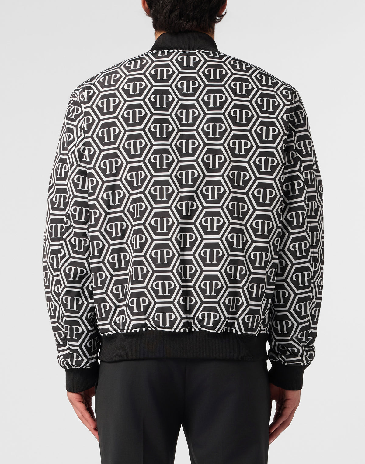 Nylon Bomber Monogram