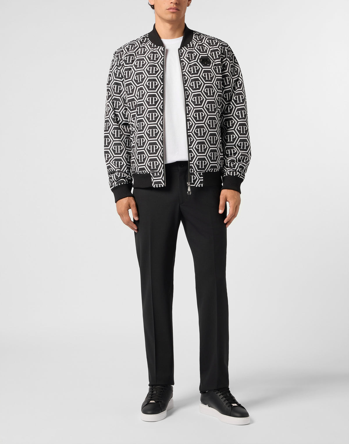 Nylon Bomber Monogram