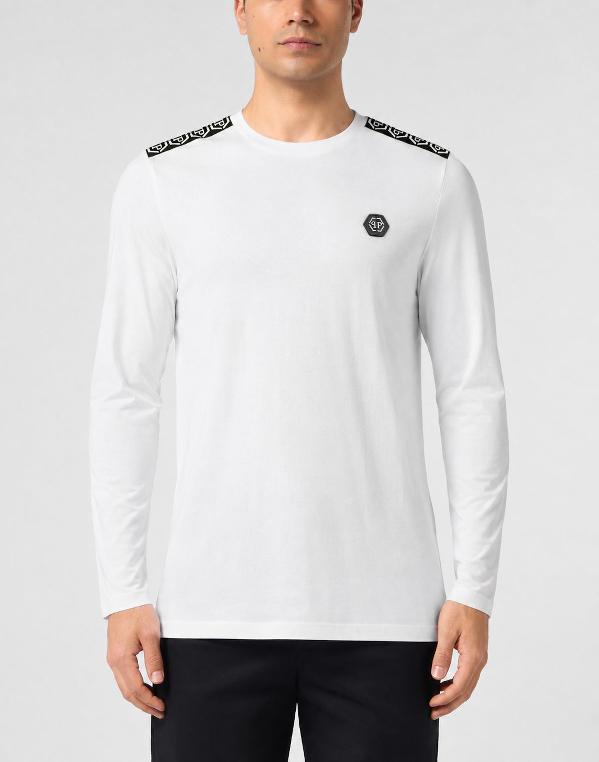 Pullover Round Neck LS All over PP