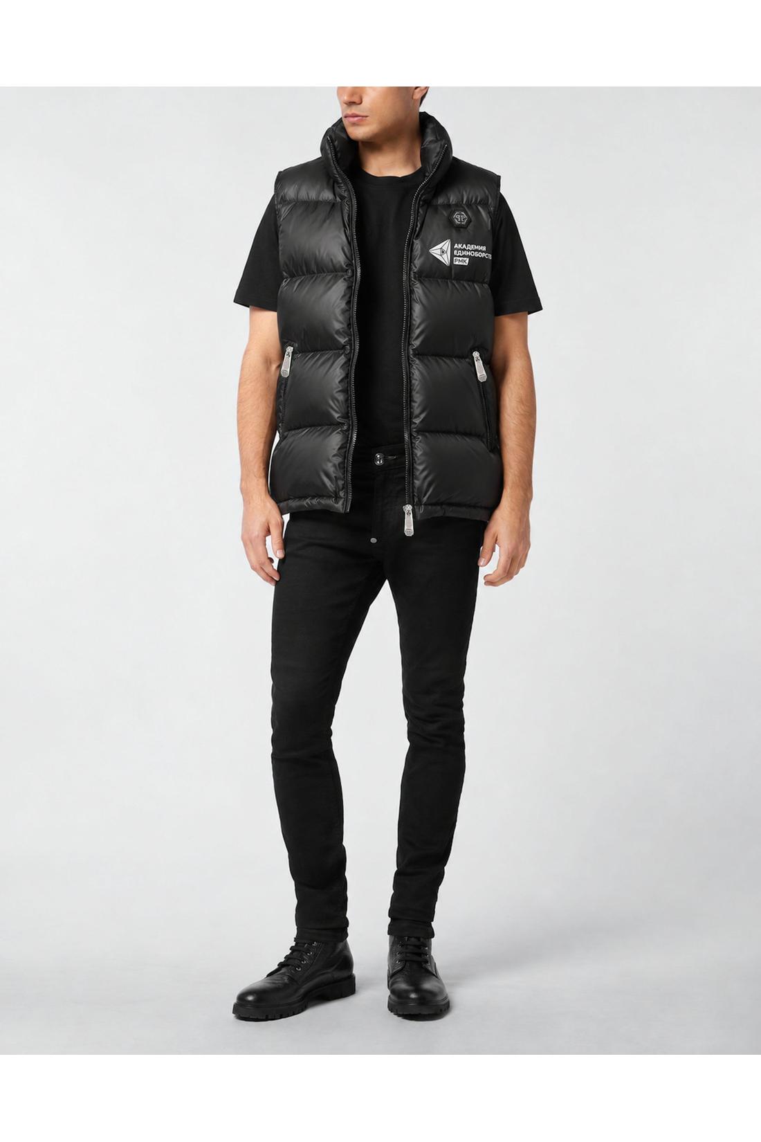 Philipp Plein Sleeveless Short Vest MMA, Jacken & Mäntel
