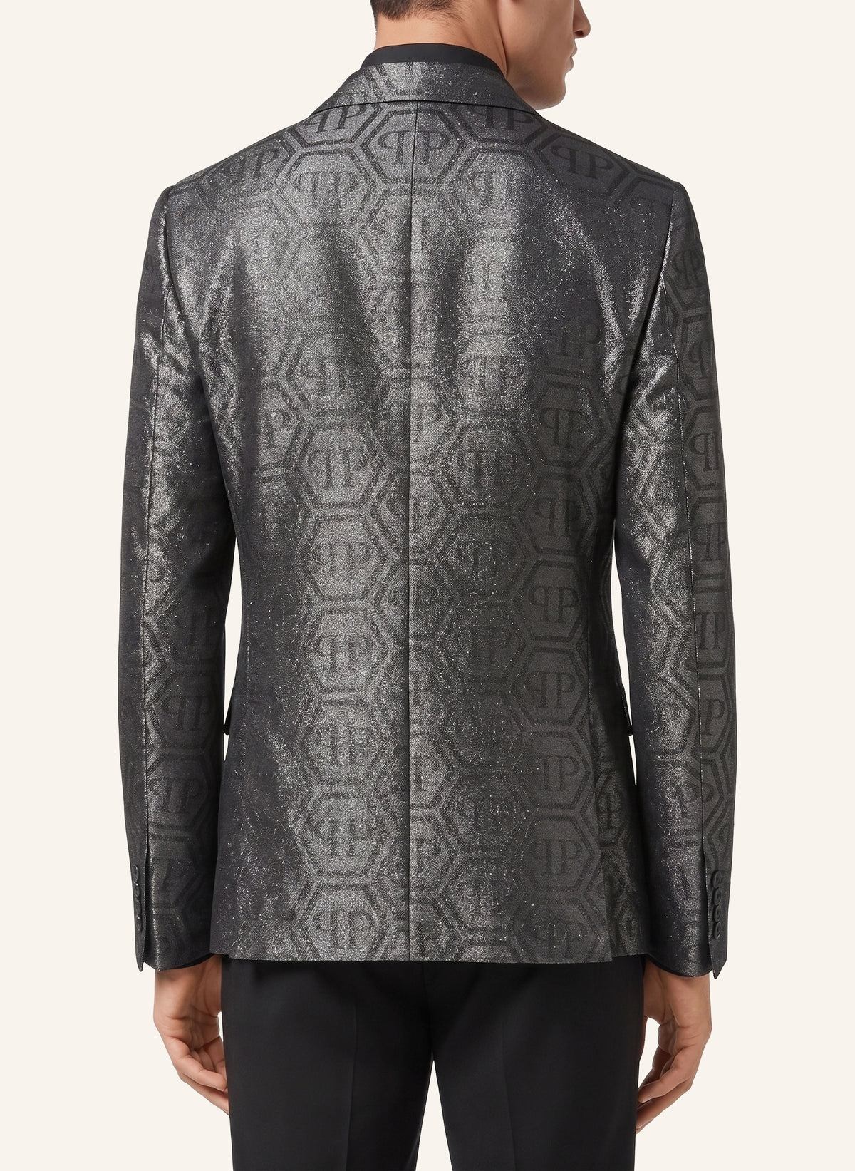 Jacquard Blazer Regular Fit Monogram