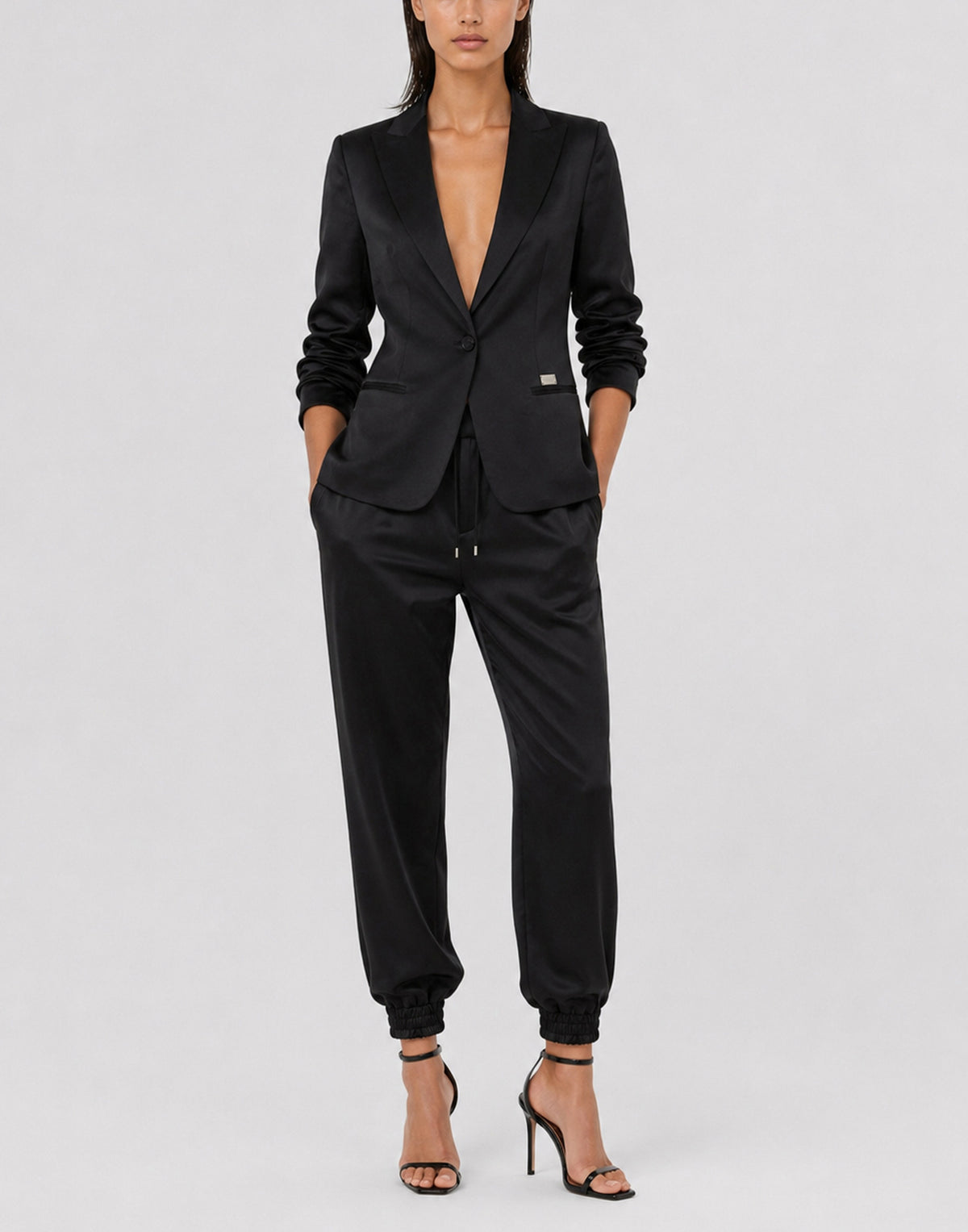 Cady Cargo Fit Blazer