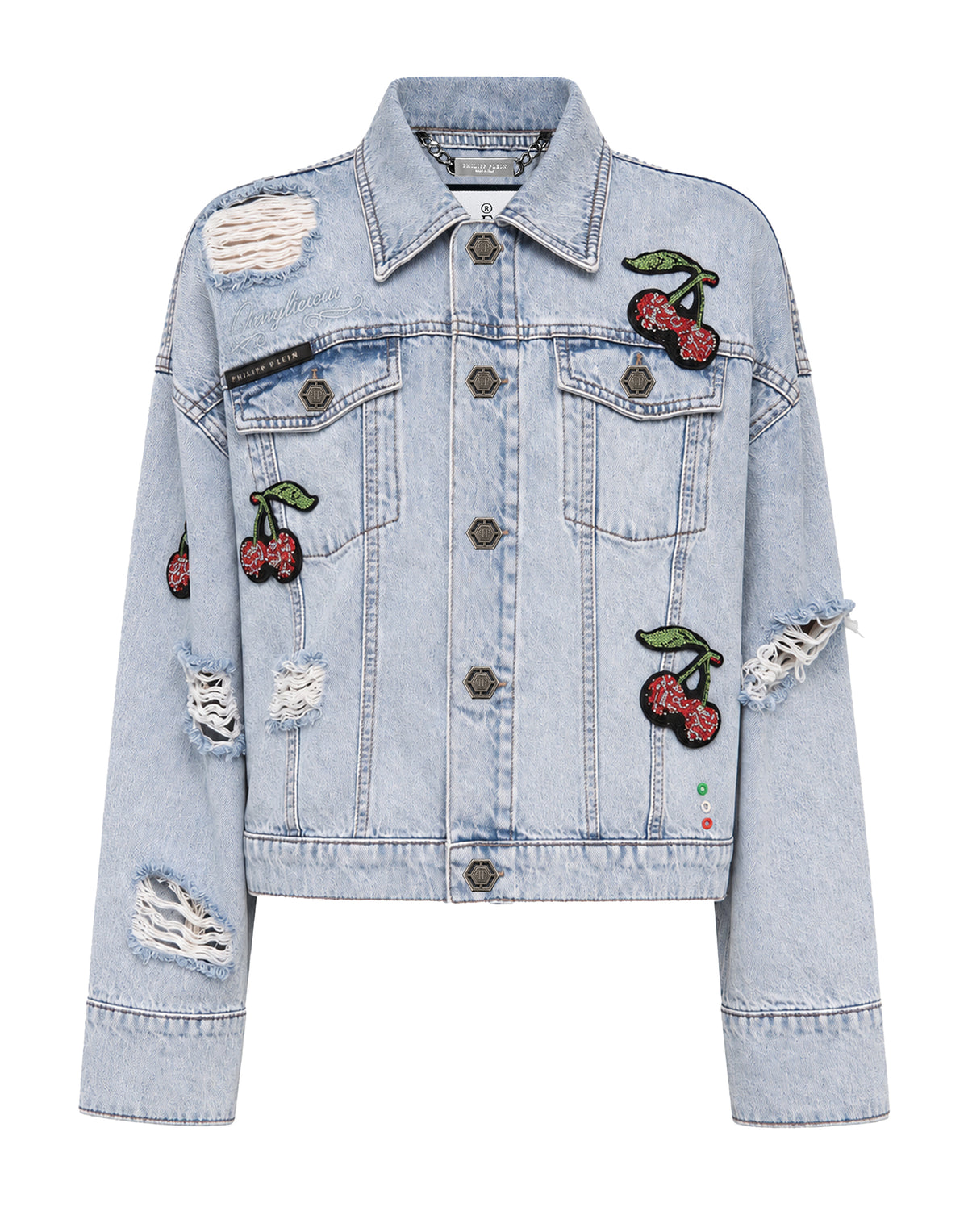 Denim Regular Jacket Cherrylicious