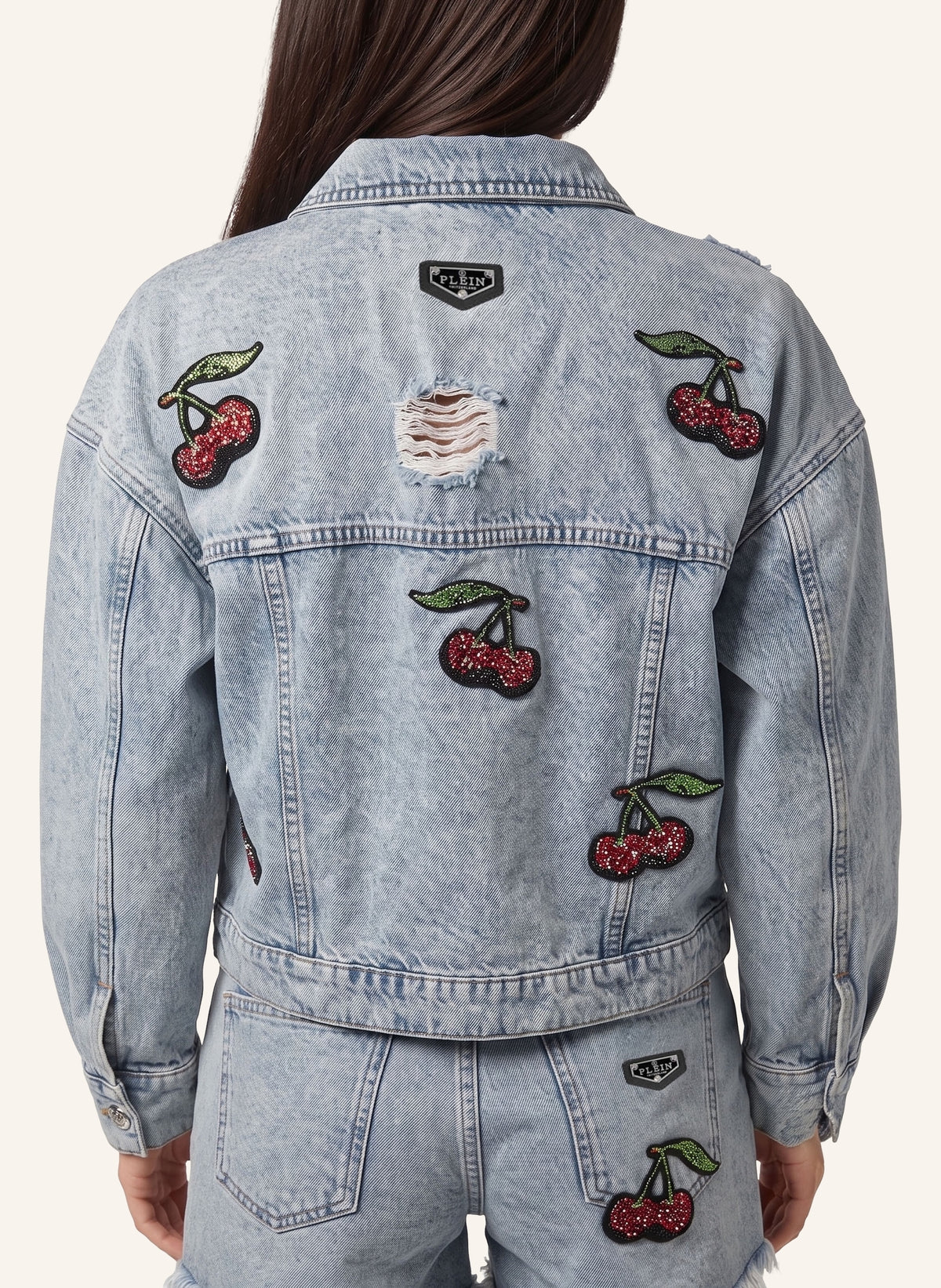 Denim Regular Jacket Cherrylicious