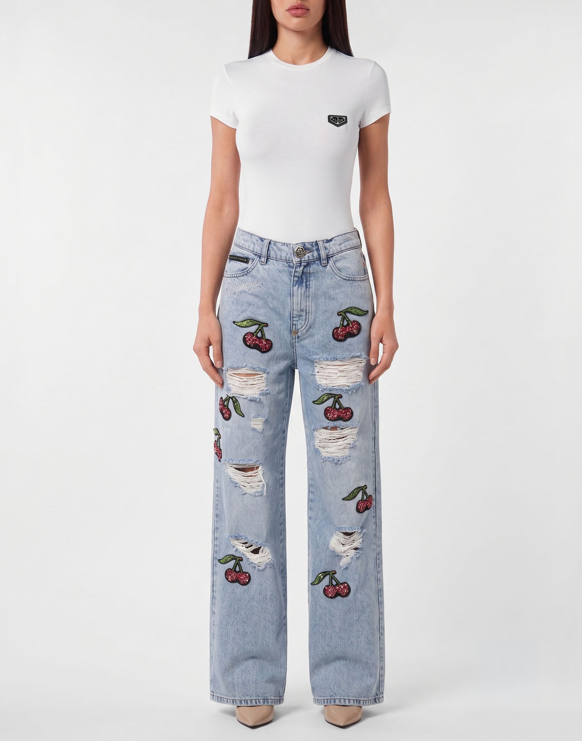 Skater Fit Jeans Cherrylicious