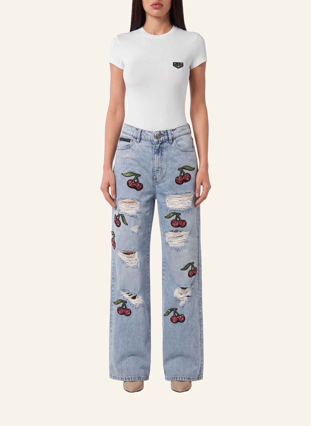 Skater Fit Jeans Cherrylicious