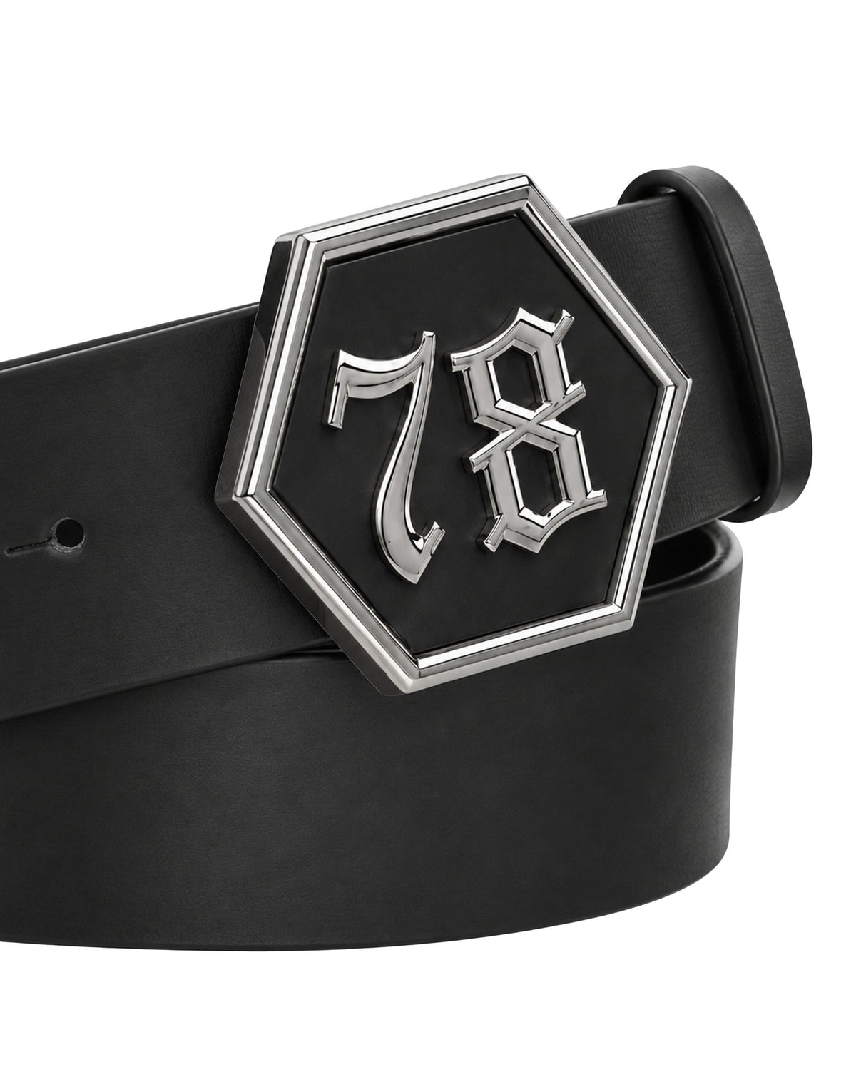 Leather Belt King Plein Cocco