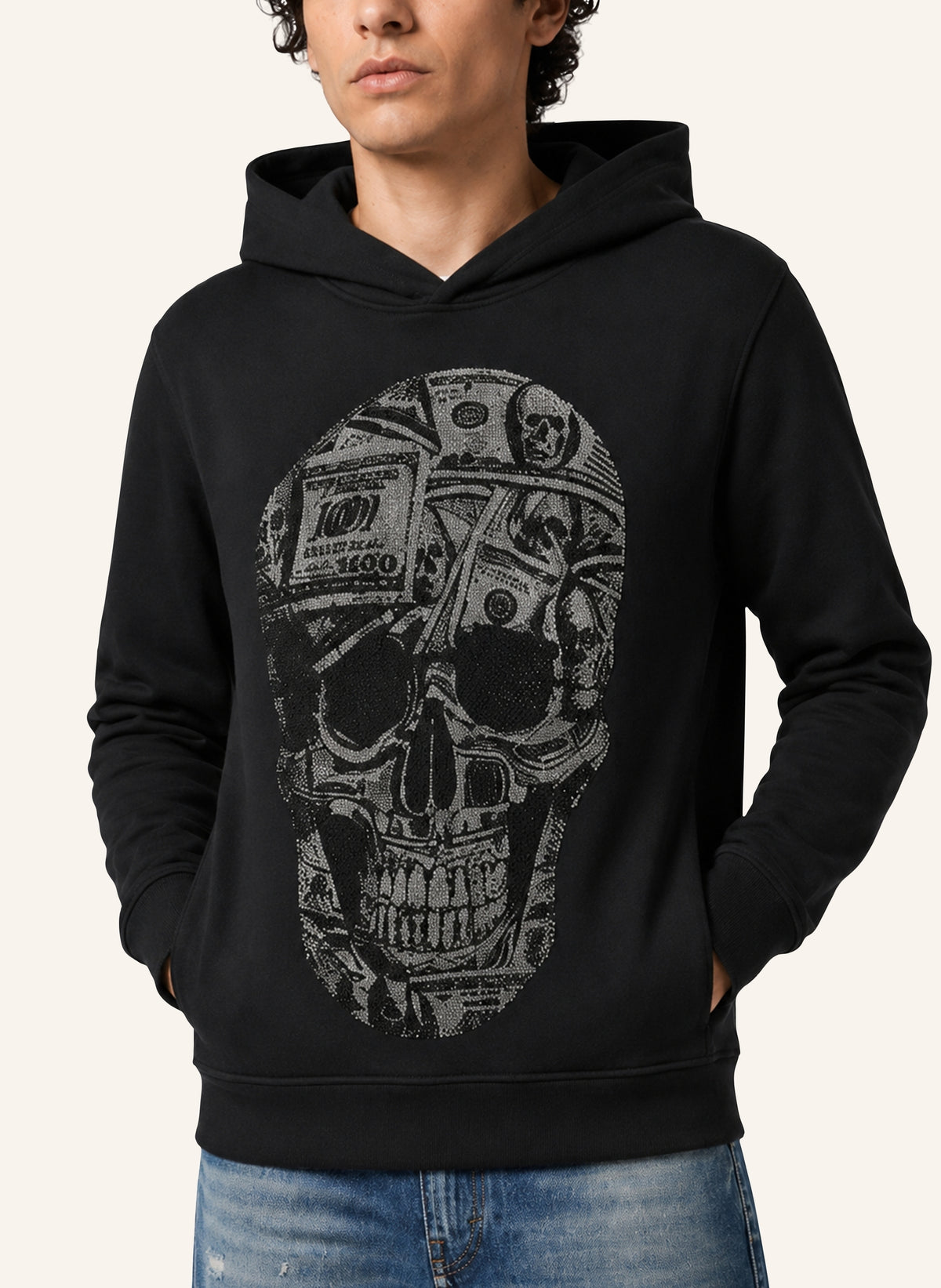 Hoodie Sweatshirt SKULL