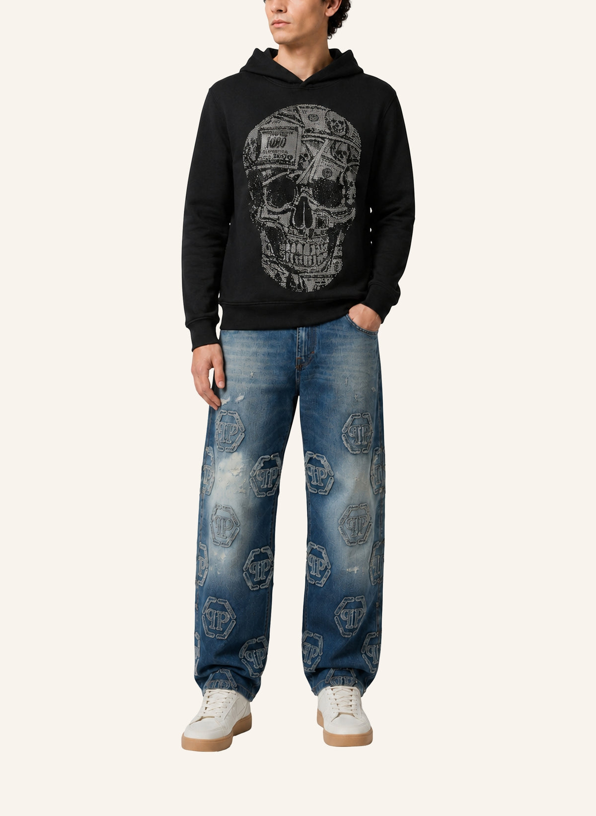Hoodie Sweatshirt SKULL