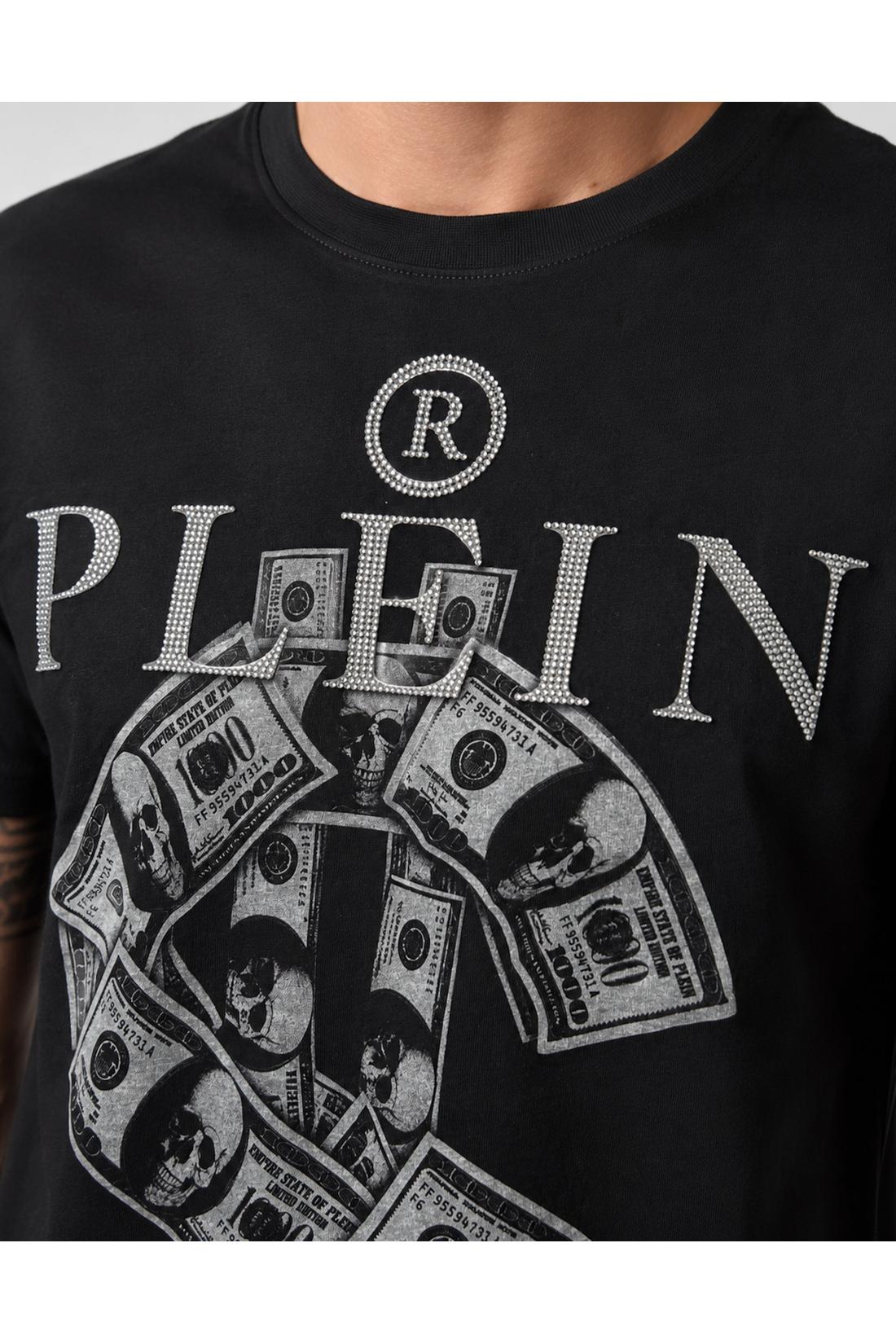 Philipp Plein Jersey T-Shirt Plein Dollar, Shirts