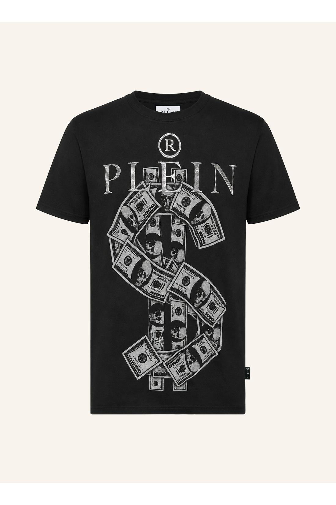 Philipp Plein Jersey T-Shirt Plein Dollar, Shirts