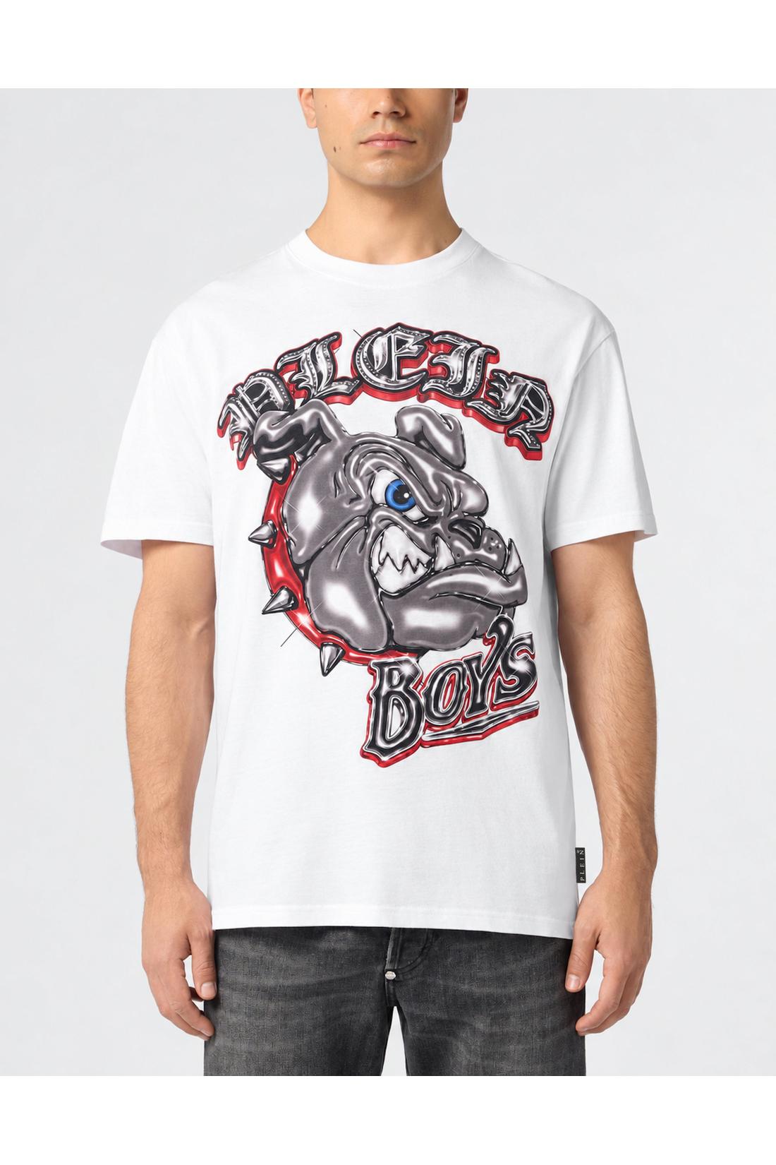 Philipp Plein Jersey T-Shirt Bulldog Plein Boys, Shirts