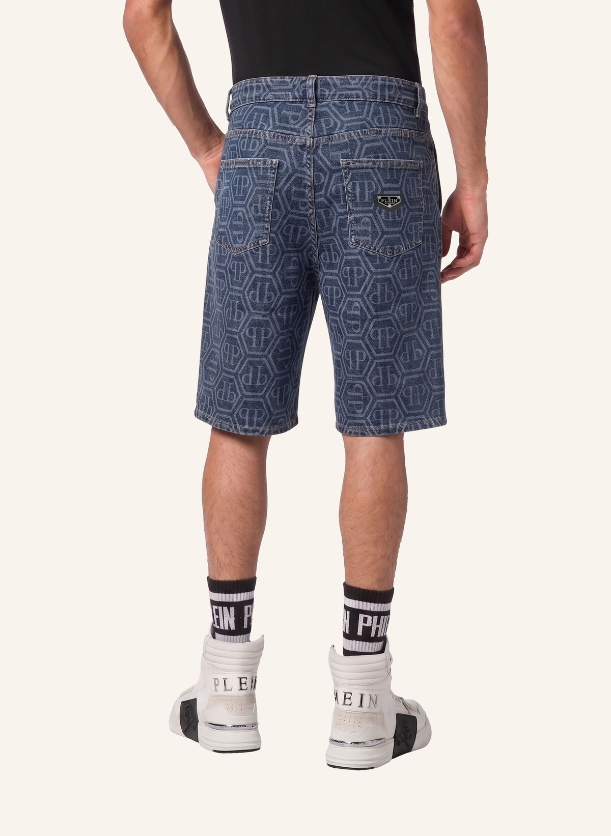 Denim Formentera Shorts Monogram Basic