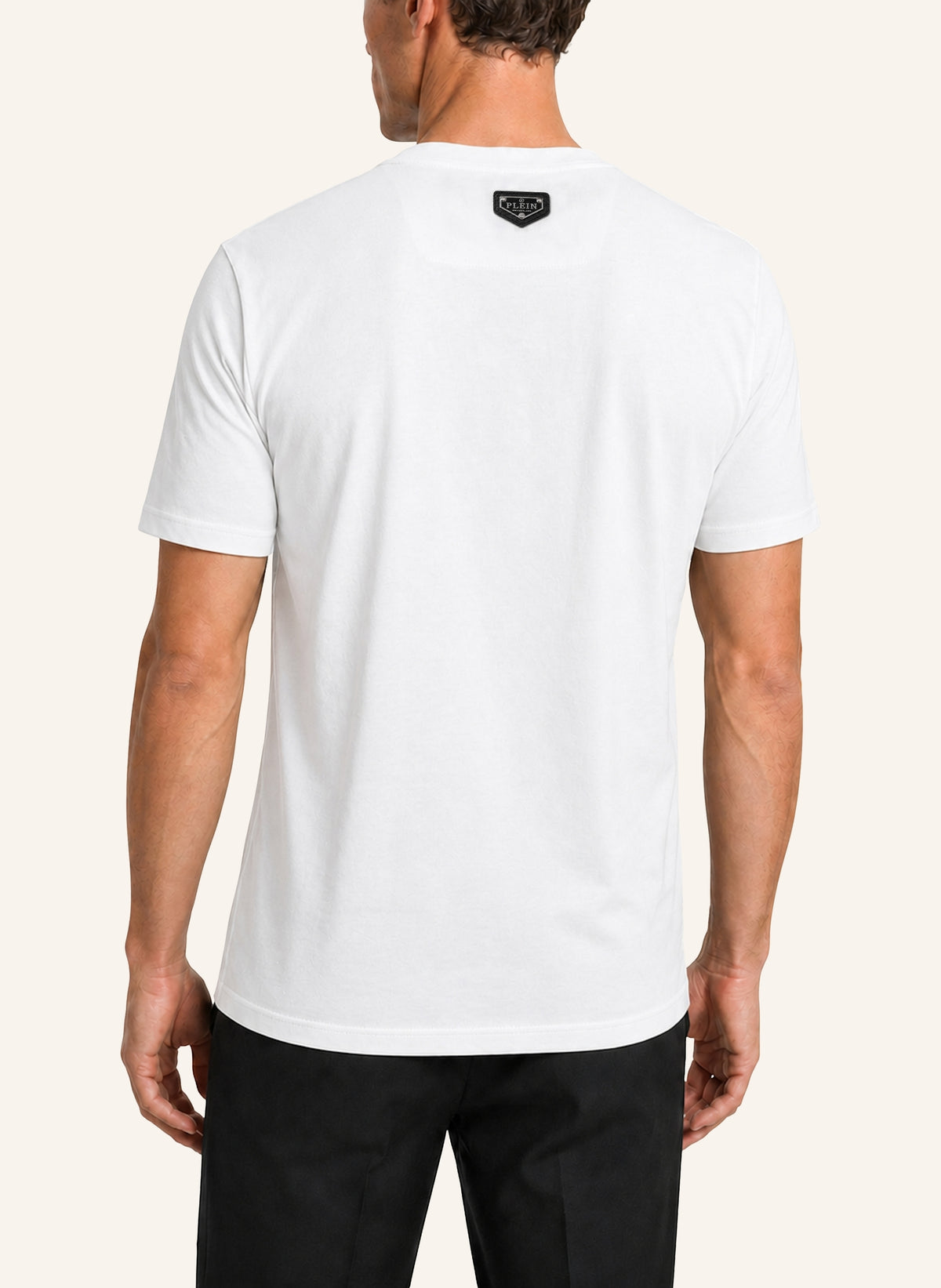 Philipp Plein Jersey T-Shirt Skull Metallic Neon, Shirts
