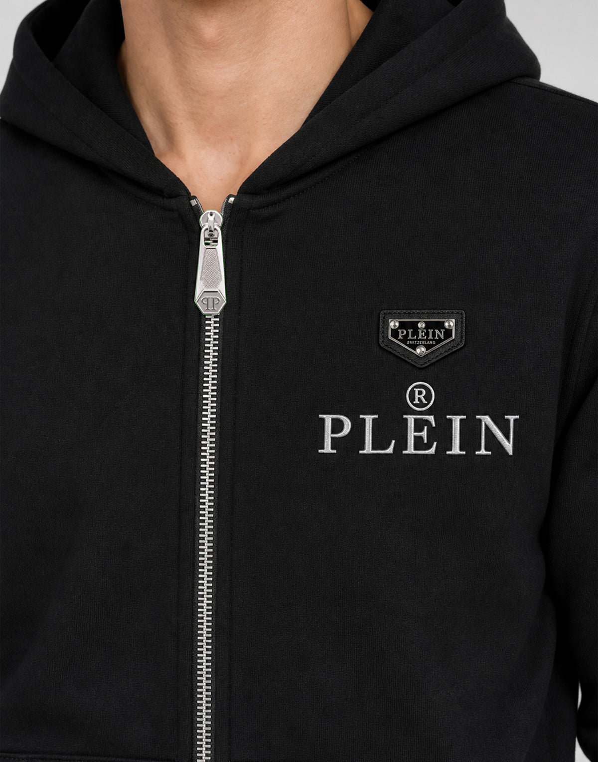 Hoodie Zip Plein R