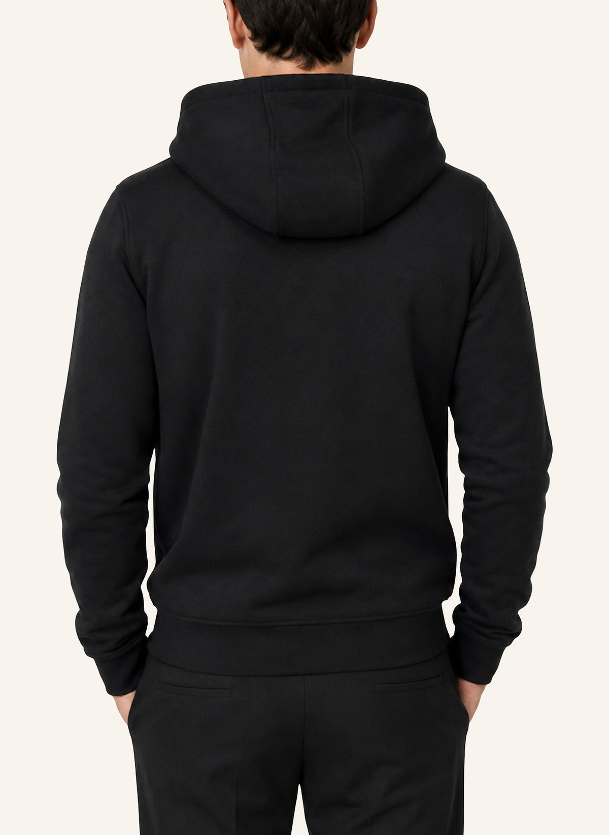 Hoodie Zip Plein R