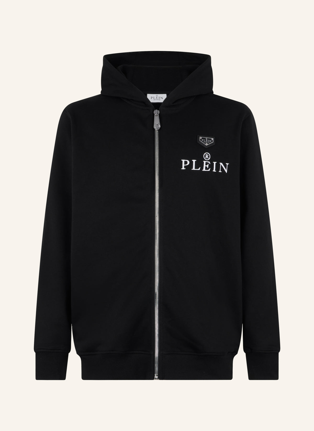 Hoodie Zip Plein R