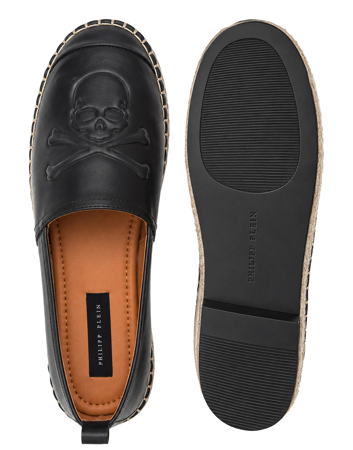 Nappa Leather Espadrillas Skull