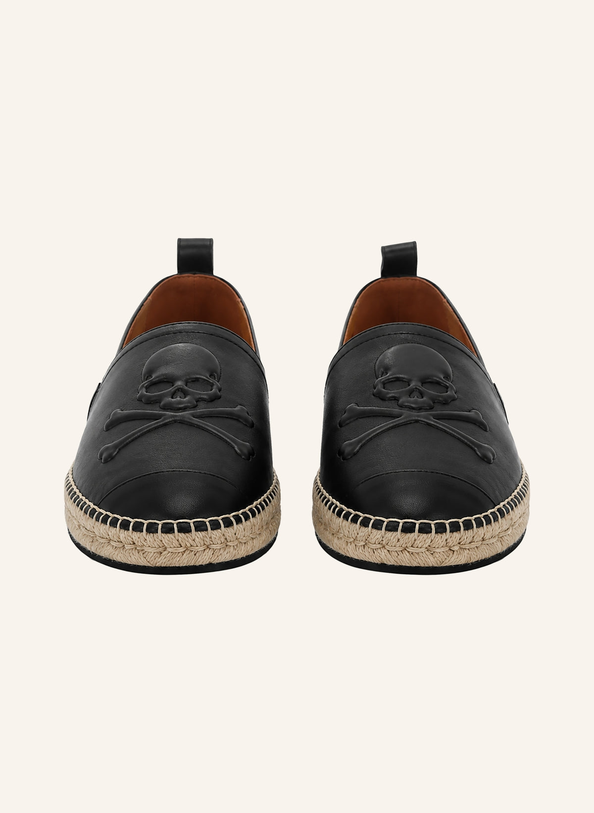 Nappa Leather Espadrillas Skull