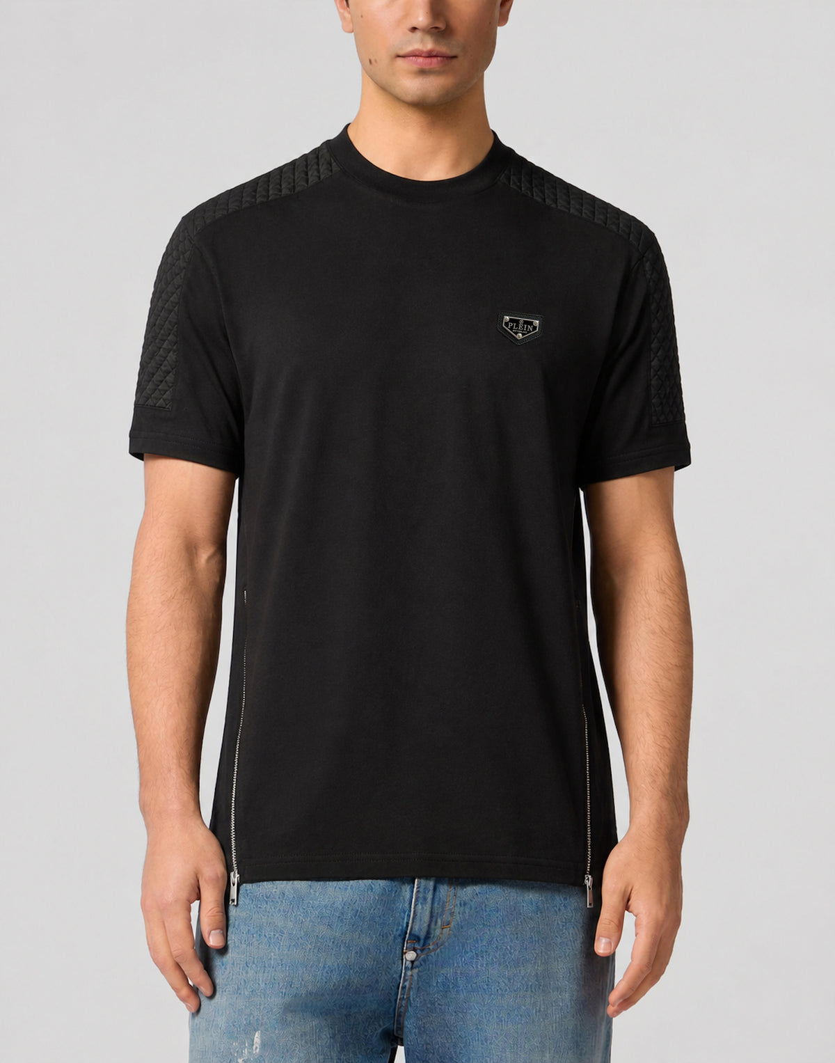 Jersey T-Shirt Padded Sleeves