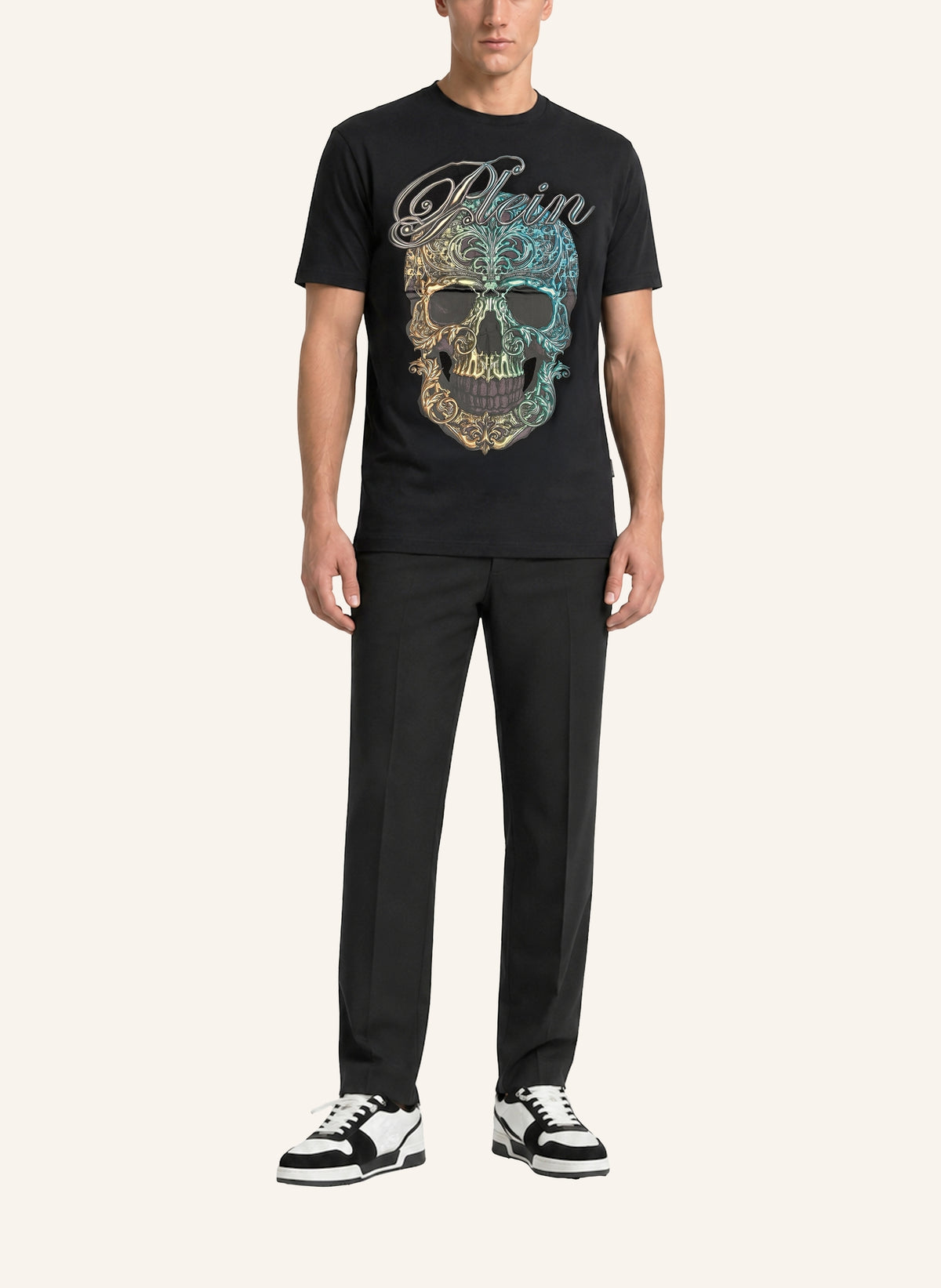 T-Shirt Round Neck Ss SKULL