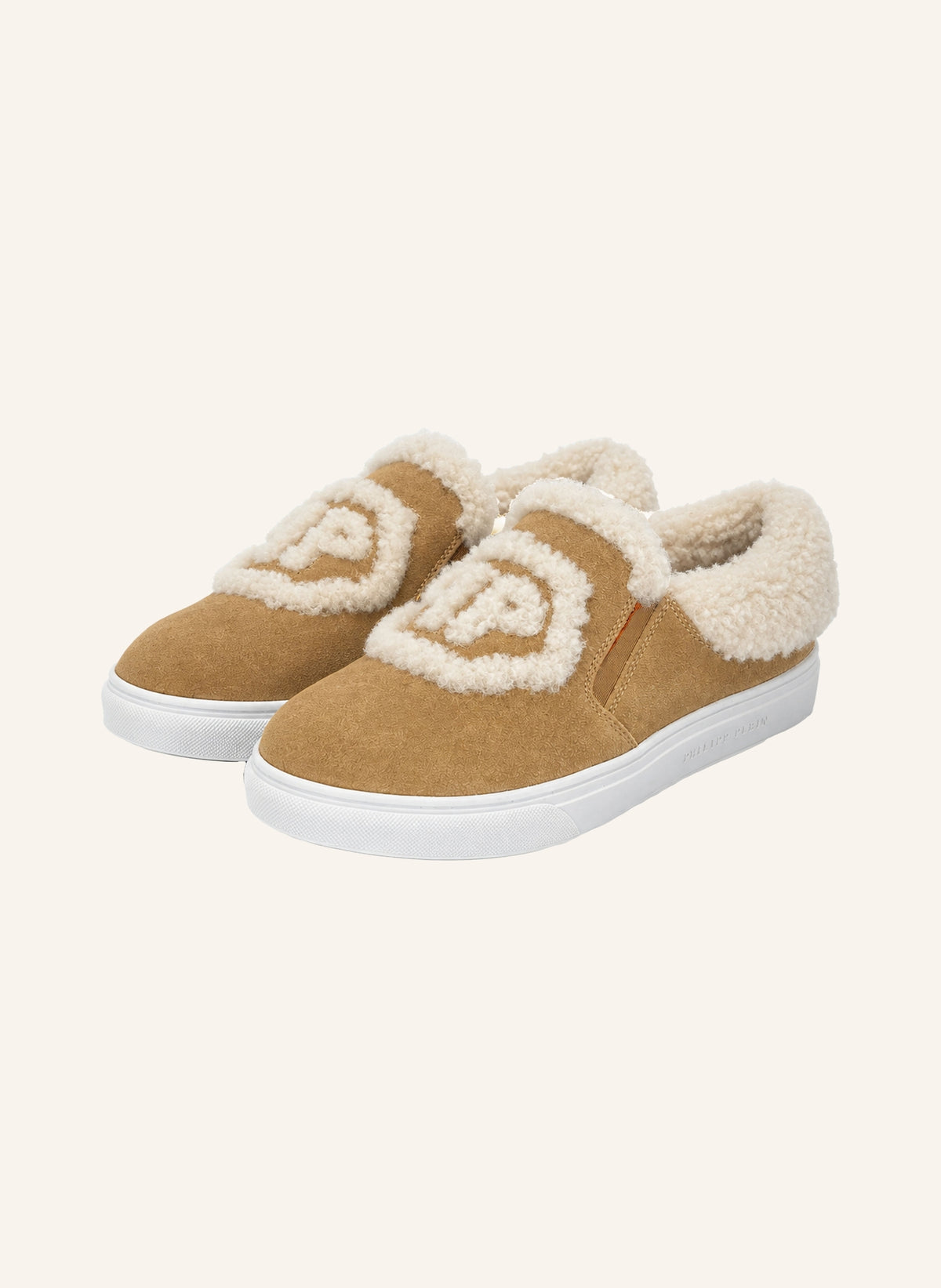 Suede Low-Top Boots Montone Hexagon