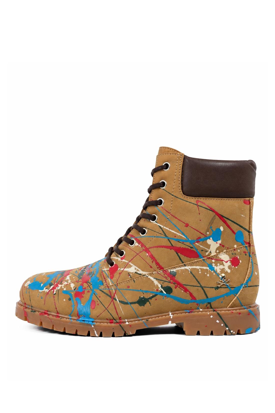 Philipp Plein Nubuck Boots Dripping Skull, Stiefel & Stiefeletten